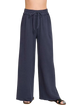 Zenana Drawstring French Terry wide leg sweatpants in soft cotton with pockets and relaxed fit
